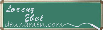 Lorenz Ebel Visitenkarte